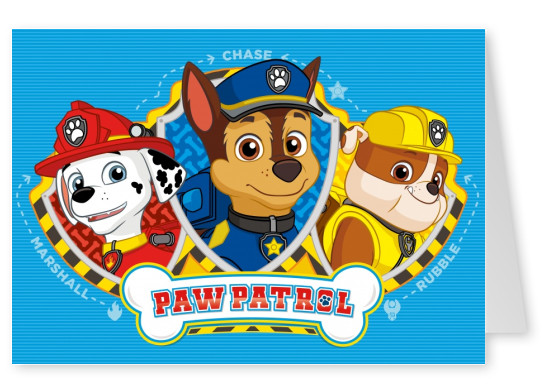 PAW Patrol Postkarte