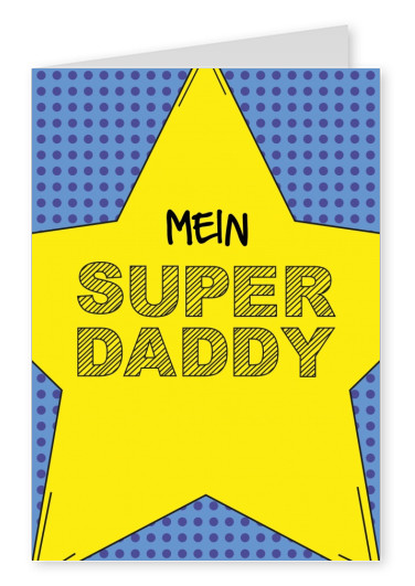 Over-Night-Design Mein Super Daddy