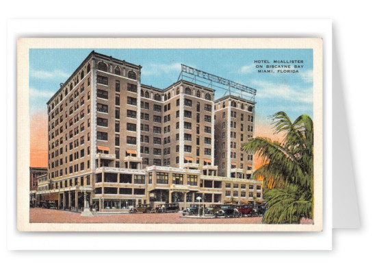 Miami Florida Hotel McAllister Biscayne Bay