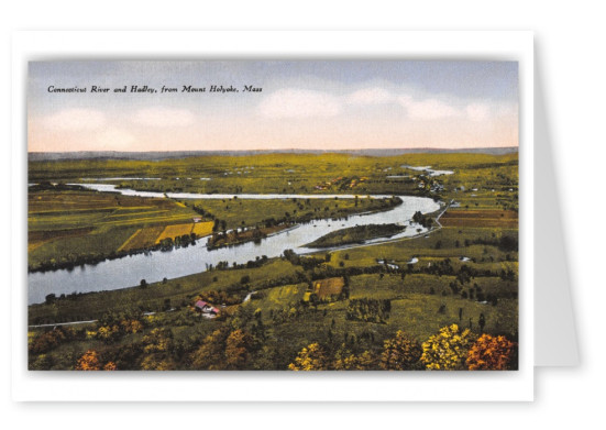 Mont Holyoke, Massachusetts, Connecticut River and Hadley