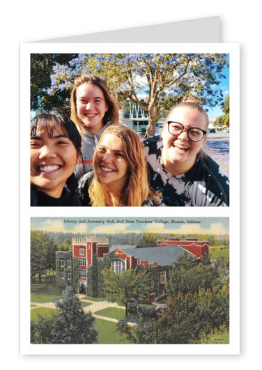 Muncie, Indiana, Library and Assembly Hall, Ball State Teachers College