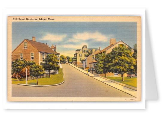 Nantucket Island, massachusetts, Cliff Road