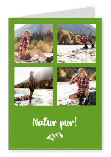 Postkarte Natur pur