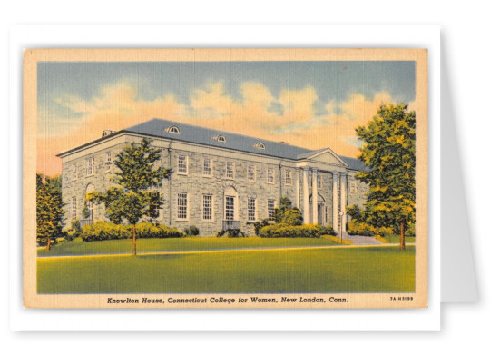 New London, Connecticut, Knowlton House, Connecticut College for Women