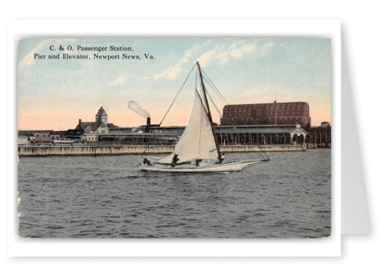 Newport News Virginia Passenger Station Pier and Elevator