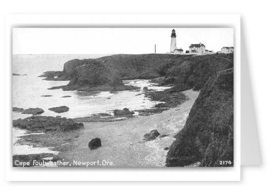 Newport Oregon Cape Foulweather Lighthouse