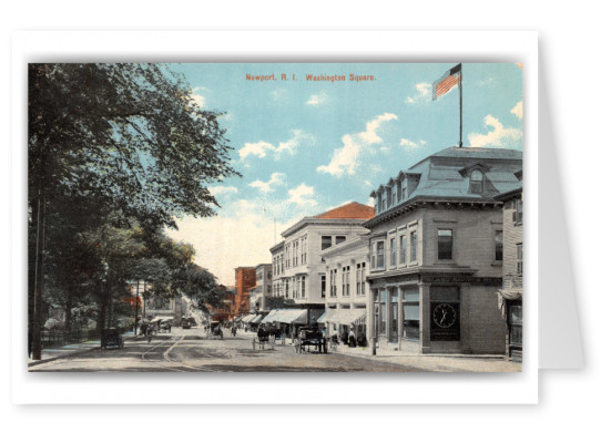 Newport, Rhode Island, Washington Square