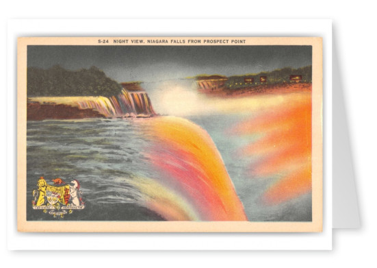 Niagara Falls, New York, night view