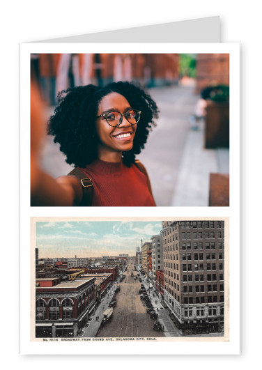 Oklahoma City, Oklahoma, Broadway from Grand Avenue