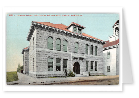 Olympia, Washington, Thurston County Court House and City Hall