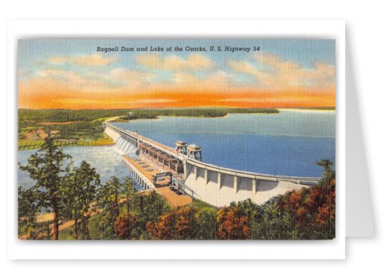 Ozark, Missouri, Bagnell Dam and Lake