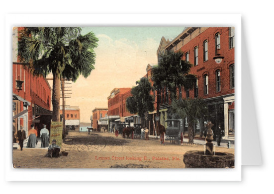 Palatka, Florida, Lemon Street looking East