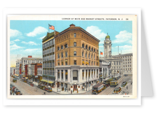 Paterson, New jersey, Corner of Main and Market 