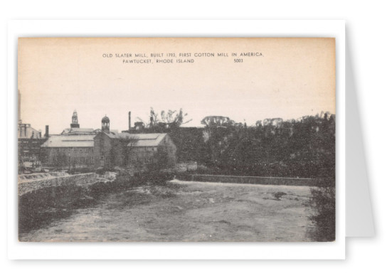 Pawtucket, Rhode Island, Old Slater mill
