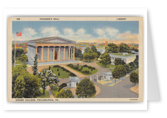 Philadelphia, Pennsylvania, Founders Hall, Girard College