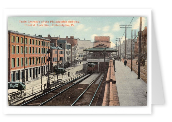 Philadelphia Pennsylvania Front and Arch Streets Subway