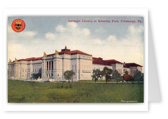 Pittsburgh, Pennsylvania, Carnegie Library, Schenley Park