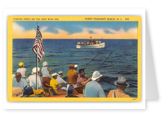 Point Pleasant beach, New Jersey, Fishing Party