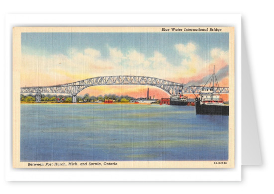 Port Huron, Michigan, Blue Water International Bridge