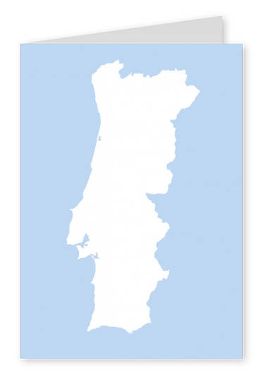 silhouette von Portugal