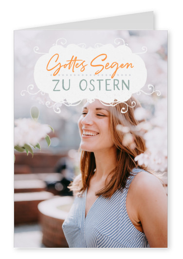 SegensArt Postkarte Gottes Segen zu Ostern