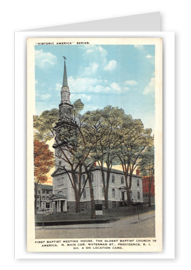 Providence, Rhode Island, First Baptist Meeting House