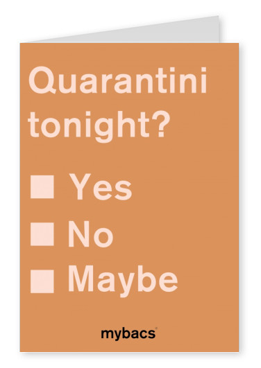 Quarantini tonight?