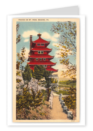 Reading, Pennsylvania, Pagoda on Mt. Penn