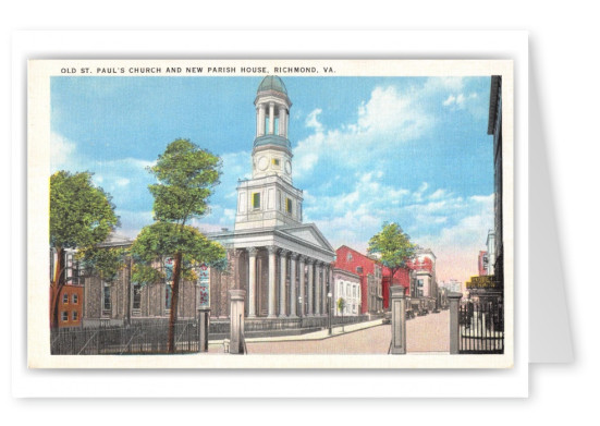 Richmond, Virginia, Old St. Pauls Church and Parish House