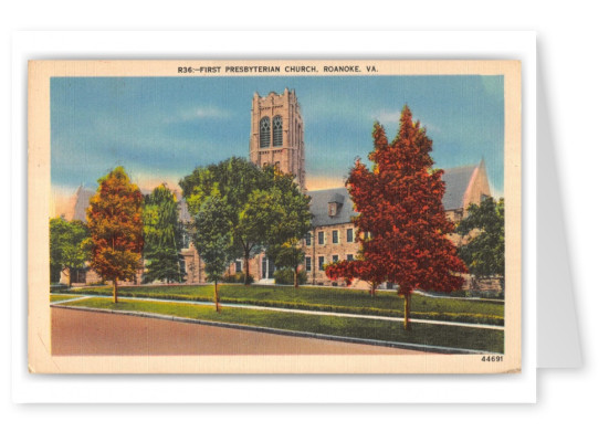 Roanoke, Virginia, FIrst Presbyterian Church