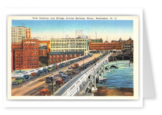 Rochester, New York, New Subway & Bridge