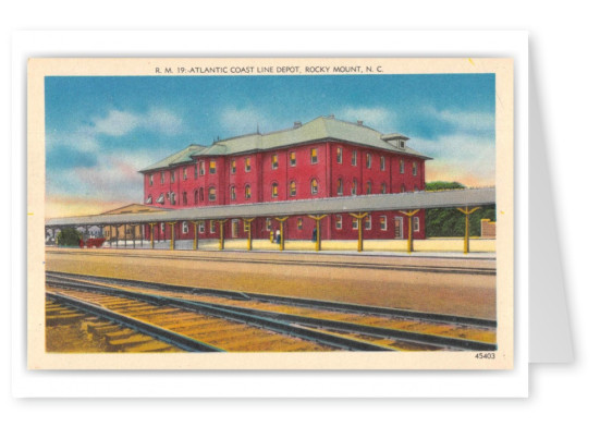 Rocky Mount North Carolina Atlantic Coast Line Depot