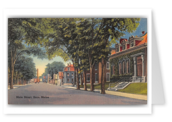 Saco, Maine, Main Street