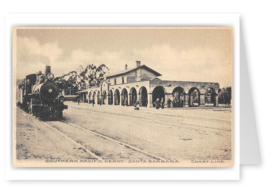 Santa Barbara California Southern Pacific Depot