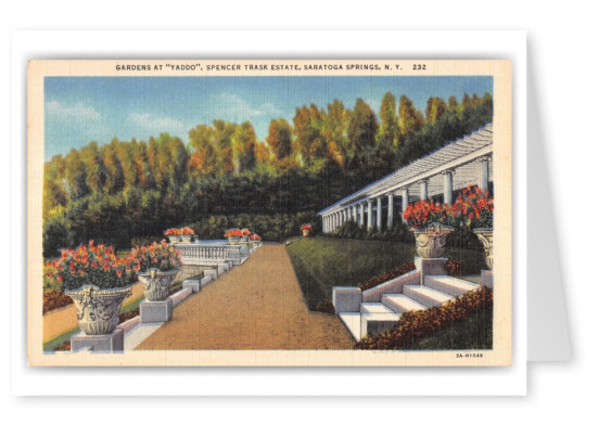 Saratoga Springs, New York, Garden at Yaddo, Spencer Trask Estate