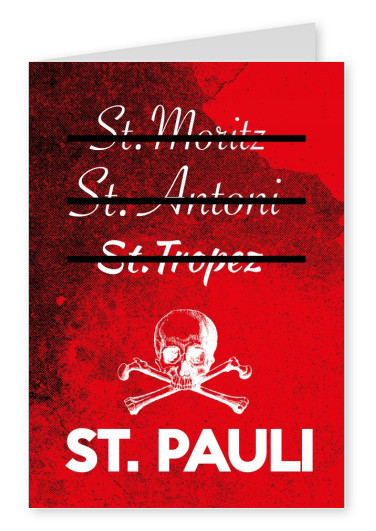 St.Pauli Spruch Illustration
