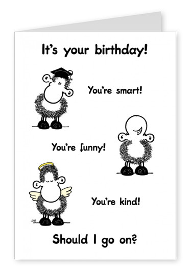 Sheepworld It's your Birthday