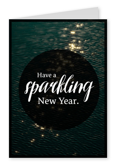 Spruch have a sparkling new year