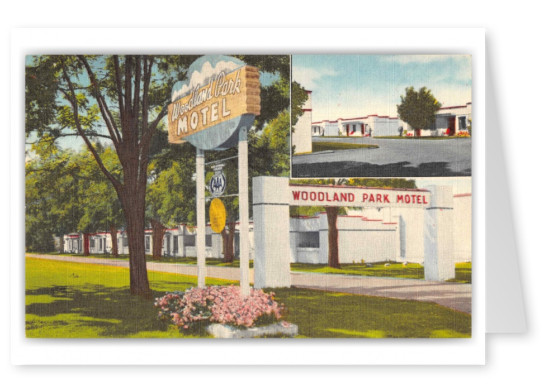 Spokane Washington Woodland Park Motel