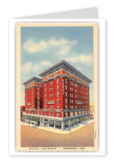 Springfield Ohio Hotel Shawnee Exterior