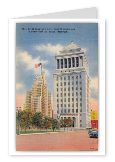 St. Louis, Missouri, Bell Telephone and Civil Courts Buildings