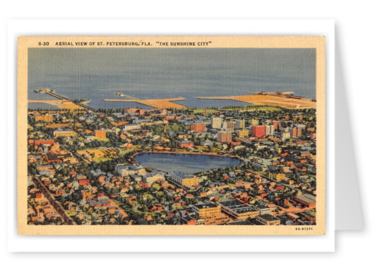 St. Petersburg, Florida, aerial view