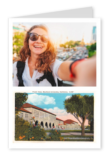 Stanford, California, Front View of Stanford University