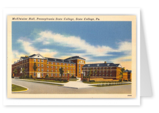 State College, Pennsylvania, McElwaine Hall, State College