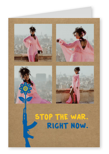 STOP THE WAR. RIGHT NOW.