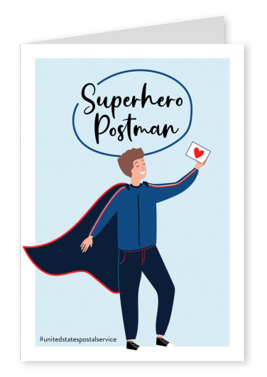 Superhero Postman