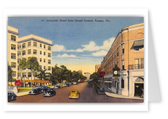 Tampa, Florida, Lafayette STreet from Grand Central