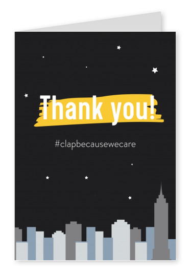 #clapbecausewecare Thank you!