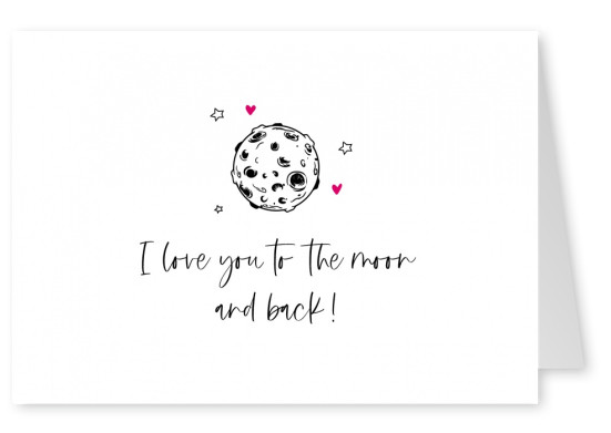 Meridian Design I love you to the moon and back!