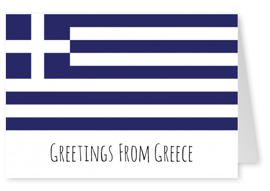 Grafik Flagge Griechenland
